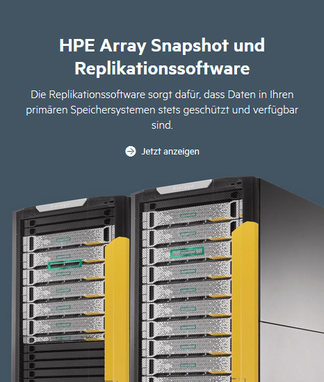 HPE Array Snapshot und Replikationssoftware